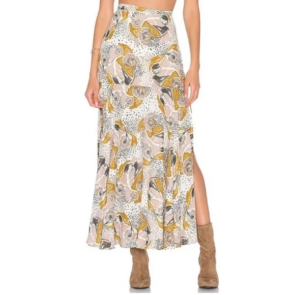 FREE PEOPLE MAXI SKIRT - Picture 4 of 5